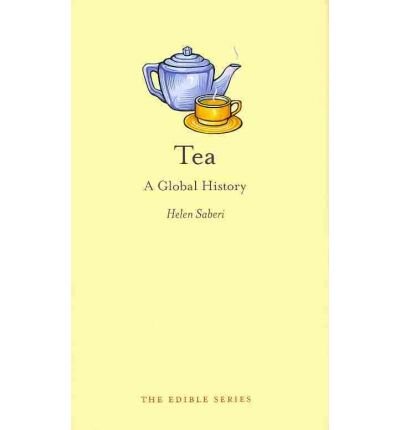 Book cover: "Tea: A Global History" with teapot and cup illustration.