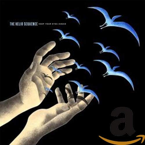 CD cover: hands releasing blue birds into a dark sky.