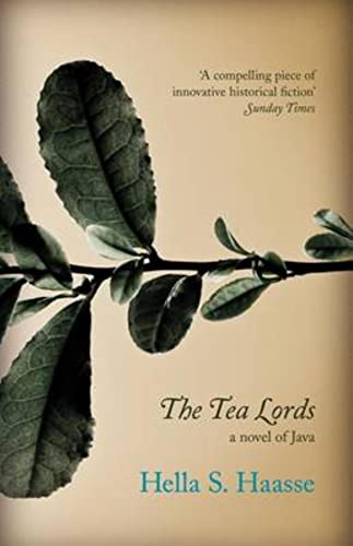 Book cover: "The Tea Lords" with a tea leaf branch illustration.