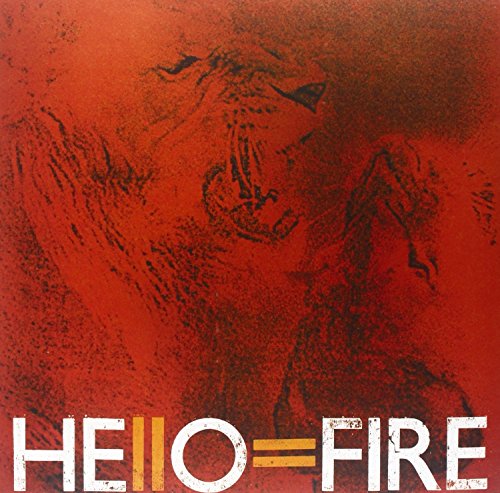 Red vinyl record cover with a tiger image and bold white text.