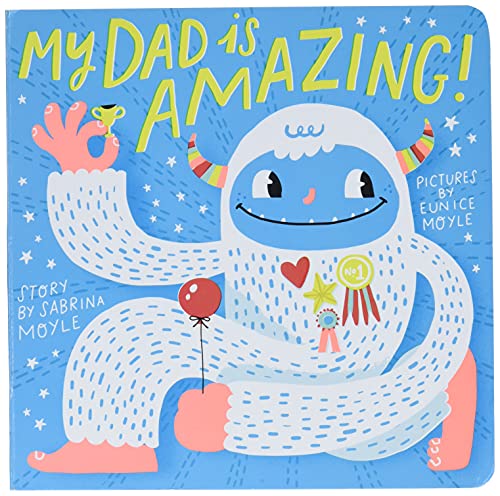 Book cover featuring a blue, furry monster holding a red balloon.