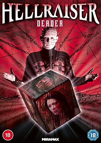 Hellraiser Deader DVD cover featuring Pinhead and the Lament Configuration.