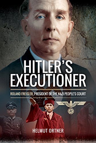 Book cover featuring Roland Freisler, a Nazi official, and Nazi imagery.