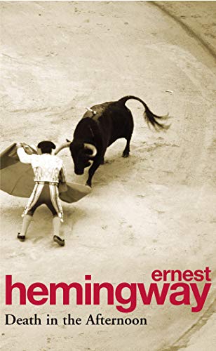 Book cover: matador with cape facing a charging bull in an arena.