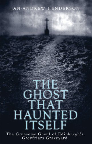 Book cover: dark graveyard scene with a central stone cross and title text.