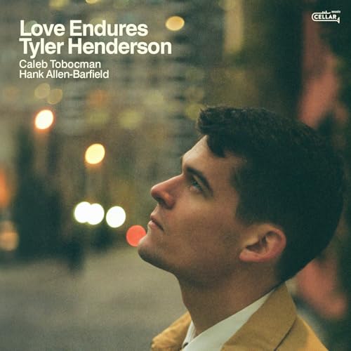 CD cover for Tyler Henderson's "Love Endures" featuring a man's profile.