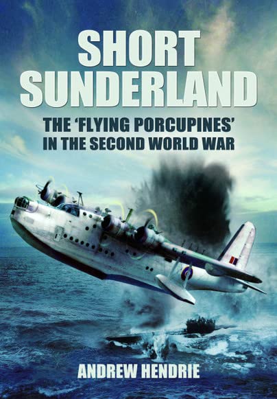 Book cover featuring a Short Sunderland flying boat over the ocean.