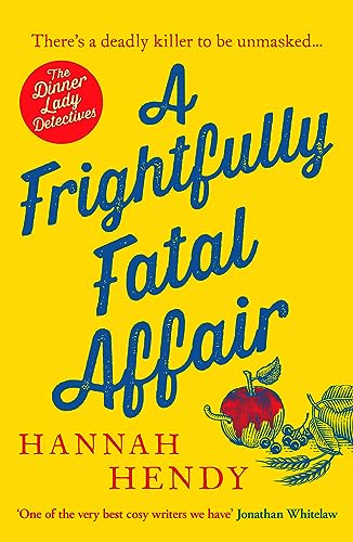 Book cover with yellow background, blue title text, and an illustration of an apple.