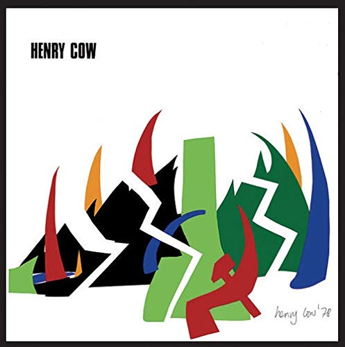 Henry Cow album “Western Culture” vinyl cover, abstract colorful design.