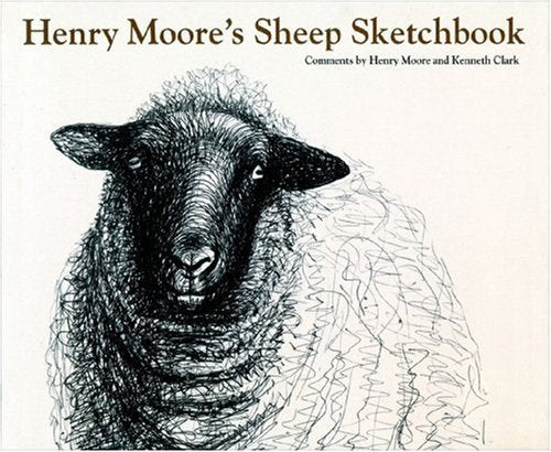 Book cover featuring a black and white ink sketch of a sheep's head.