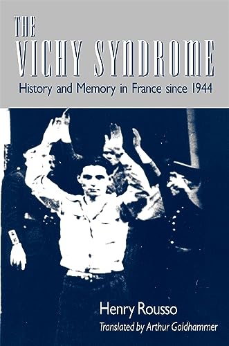 Book cover: “The Vichy Syndrome” with a historical photograph.