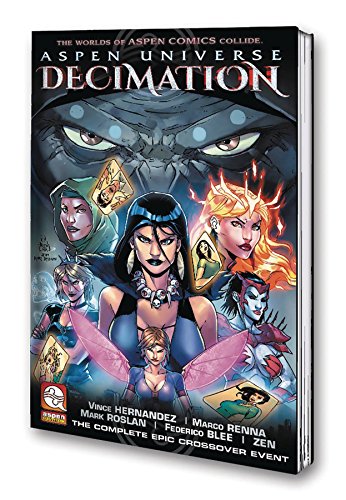 Comic book cover featuring multiple female characters and a large, looming face.