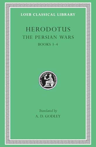 Green book cover with title "Herodotus: The Persian Wars, Books 3-4".