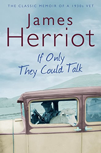 Book cover featuring a man driving a vintage car with a sheep inside.