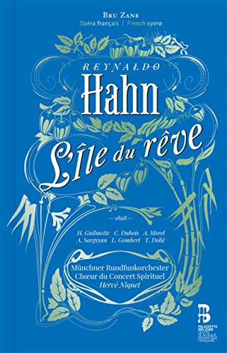 CD cover for Reynaldo Hahn’s “L’île du rêve” with floral art nouveau design.