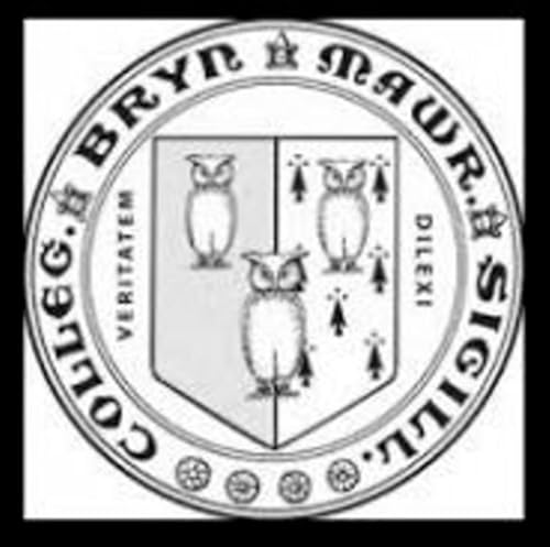 Black and white shield with owls, surrounded by a circular inscription.