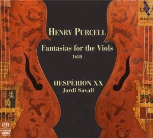 CD cover for Purcell’s “Fantasias for the Viols” by Hesperion XX.