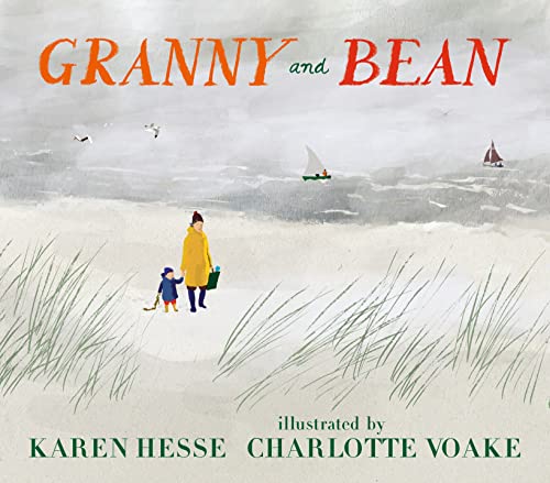 Book cover: Granny and Bean walking on a beach with tall grass.