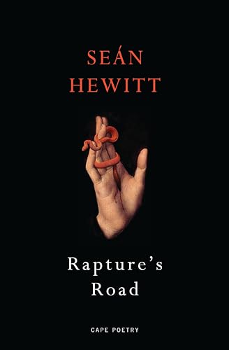 Book cover: hand with a red snake, dark background, title āRaptureās Roadā.