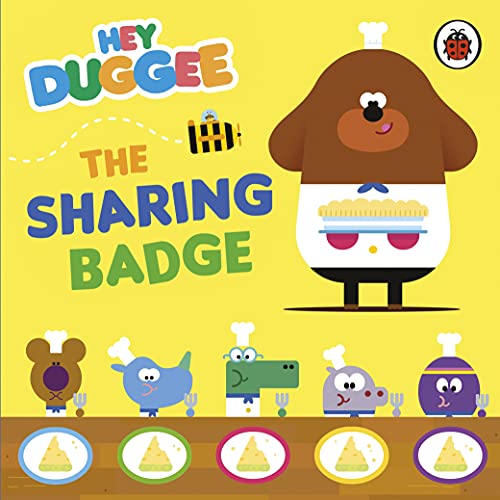 Hey Duggee book cover featuring Duggee and Squirrels with cakes.