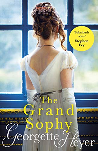 Book cover: woman in white Regency-era dress, seen from behind.