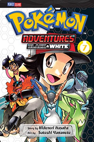 Manga cover featuring a boy character surrounded by various Pokémon creatures.