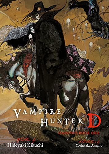 A dark-cloaked rider on a horse, illustrated in an ethereal, golden-toned fantasy style.