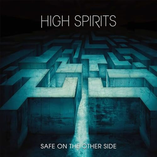 CD cover for "High Spirits - Safe On The Other Side" with a maze.