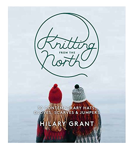 Book cover showing two people from behind wearing knitted hats and sweaters.