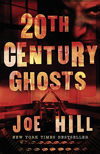 Book cover for 20th Century Ghosts by Joe Hill featuring a typewriter and eyes.