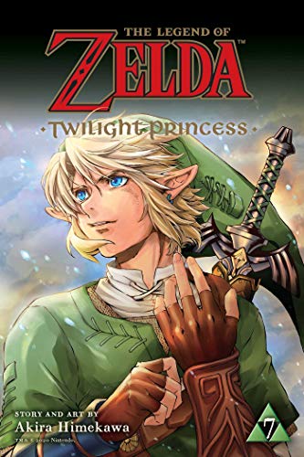 Manga cover featuring Link from The Legend of Zelda: Twilight Princess, volume seven.