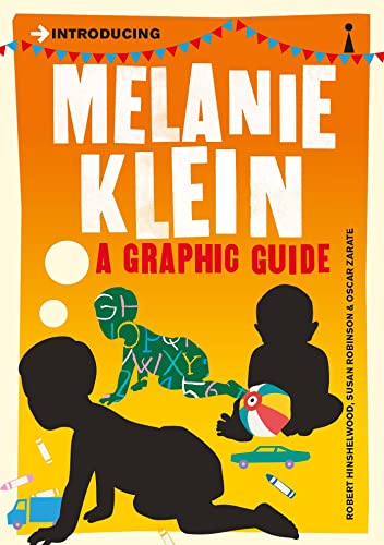 Book cover: "Melanie Klein: A Graphic Guide" with silhouettes of children.