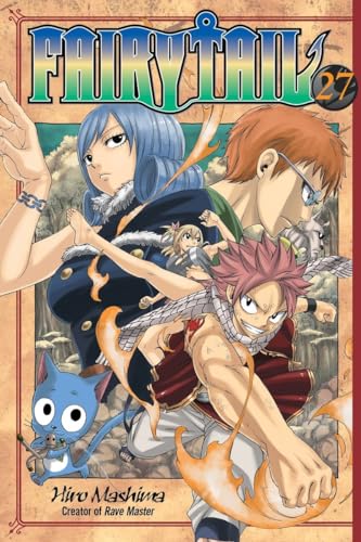Fairy Tail volume 27 cover with characters Natsu, Gray, and Juvia.