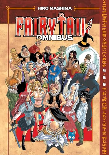 Fairy Tail Omnibus 2 cover with a large group of manga characters.