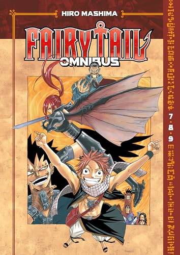 Cover of Fairy Tail Omnibus 3 featuring anime characters and title text.