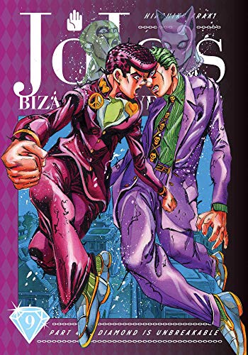 Manga cover showing Josuke Higashikata and Yoshikage Kira in a dynamic, stylized confrontation.