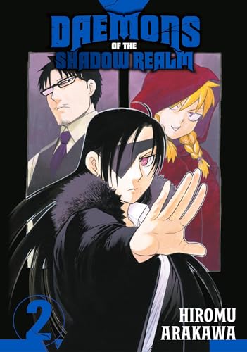 Manga cover featuring three characters with dark hair and intense expressions.