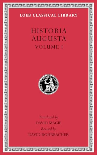 Red book cover with white text: “Historia Augusta: Volume I”.