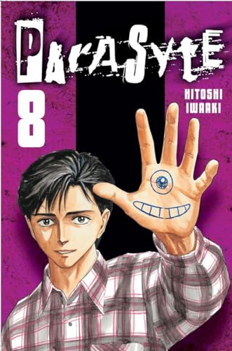 Manga cover featuring a young man with a face drawn on his open palm.