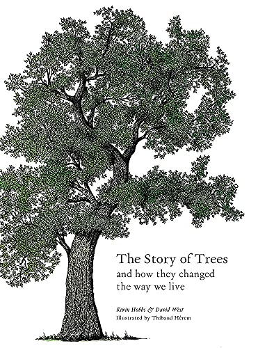 Book cover with detailed illustration of a large, leafy tree.