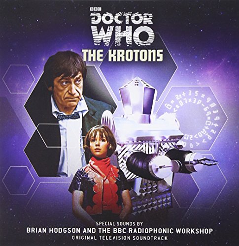 Doctor Who CD cover featuring Patrick Troughton and a robotic figure.