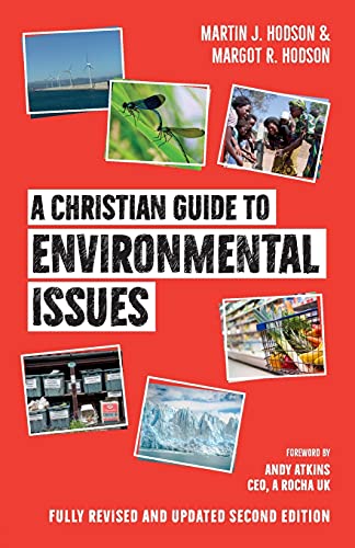 Book cover: “A Christian Guide to Environmental Issues” with nature imagery.