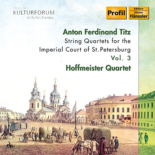 CD cover: painting of a historic St. Petersburg cityscape with text.