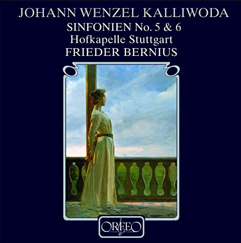 CD cover for Kalliwoda symphonies featuring a woman at a balcony.