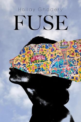 Book cover: Silhouette with colorful tile pattern obscuring the eyes.