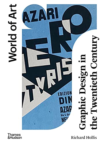 Book cover with bold blue and black typography, geometric shapes, and text.
