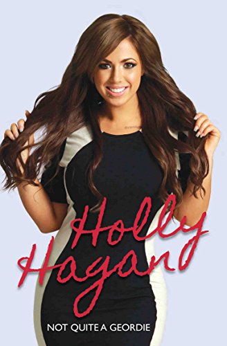 Book cover featuring Holly Hagan with long brown hair and a black dress.