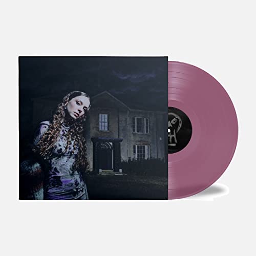 Holly Humberstone vinyl record with album cover and translucent purple disc.