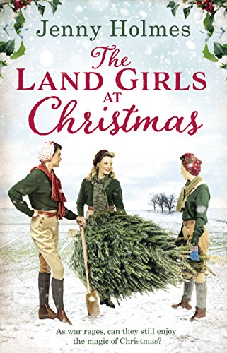 Book cover featuring three women in wartime attire with a Christmas tree.