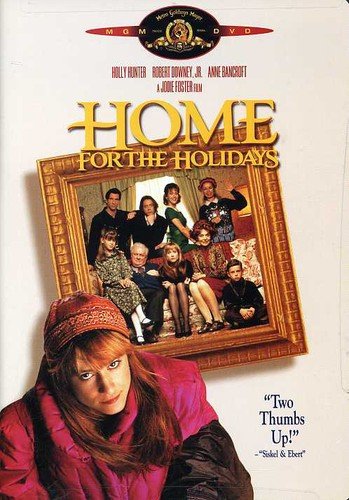 DVD cover for "Home For The Holidays" featuring a family portrait.